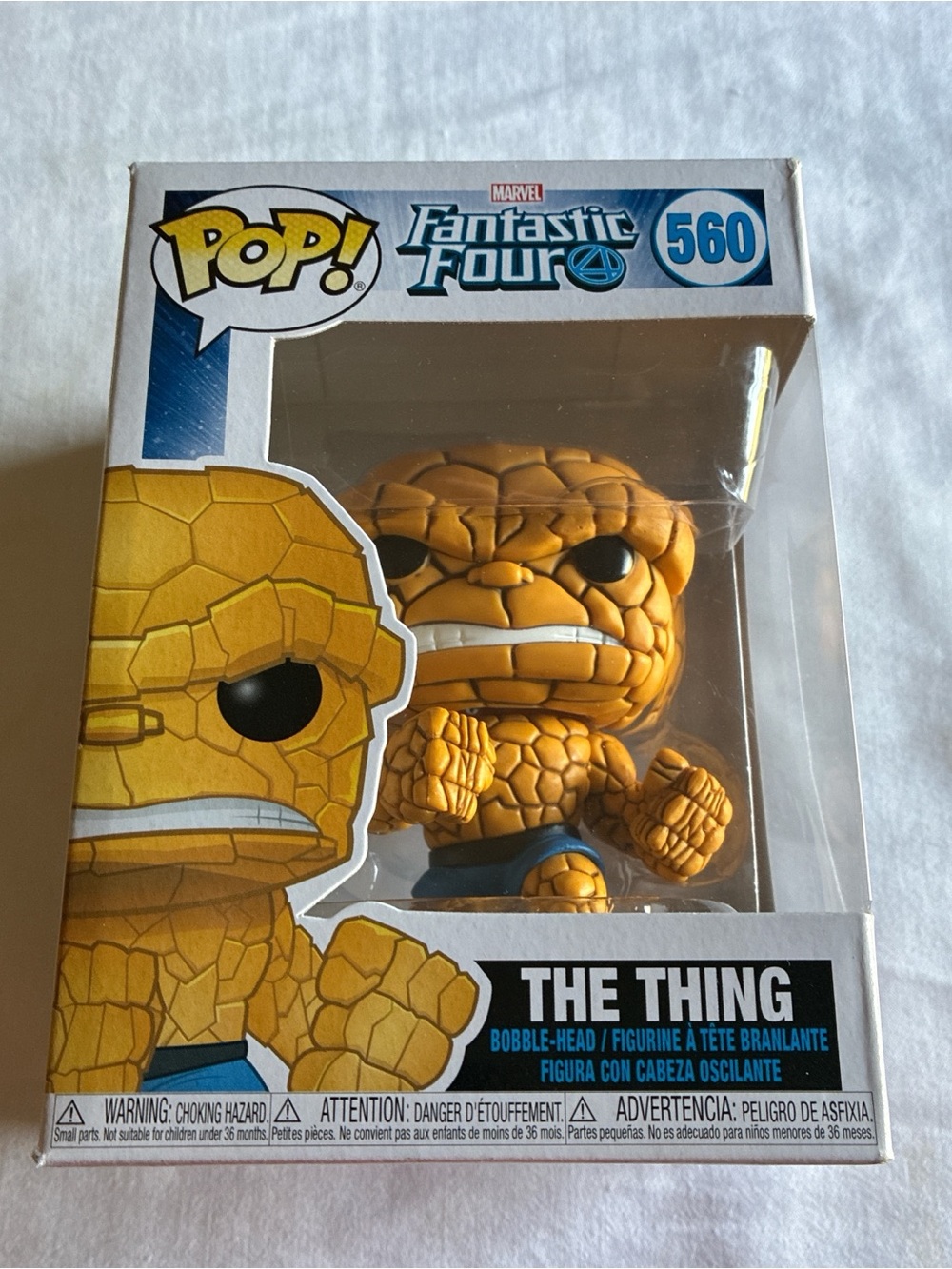 Funko Pop! The Thing - Orange, Blue, Black (Fantastic Four 560)